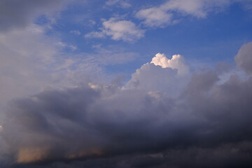 Fototapeta na wymiar rain clouds