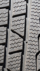 snow contact tire detail