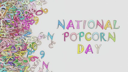 National Popcorn Day unofficial holiday in USA