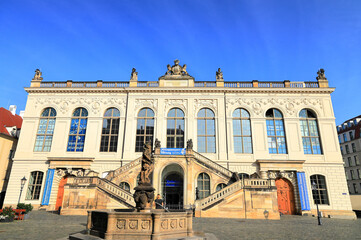 Fototapeta na wymiar Johanneum Museum of Transport in Dresden. Saxony, Germany, Europe.