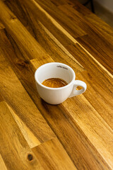 coffee in coffee shop cafe
