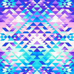 Seamless vector pattern background of a triangles.