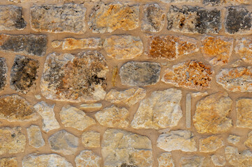 Texture of a stone wall