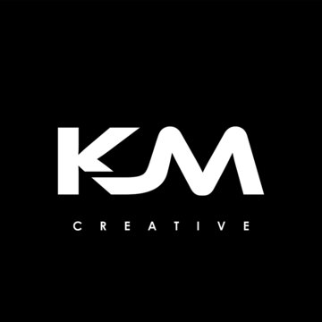 KJM Letter Initial Logo Design Template Vector Illustration