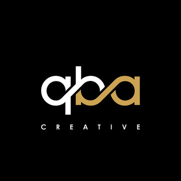 QBA Letter Initial Logo Design Template Vector Illustration