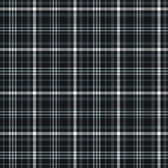 Black and White Ombre Plaid textured seamless pattern suitable for fashion textiles and graphics