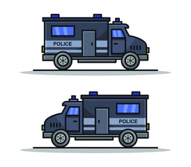 Police van