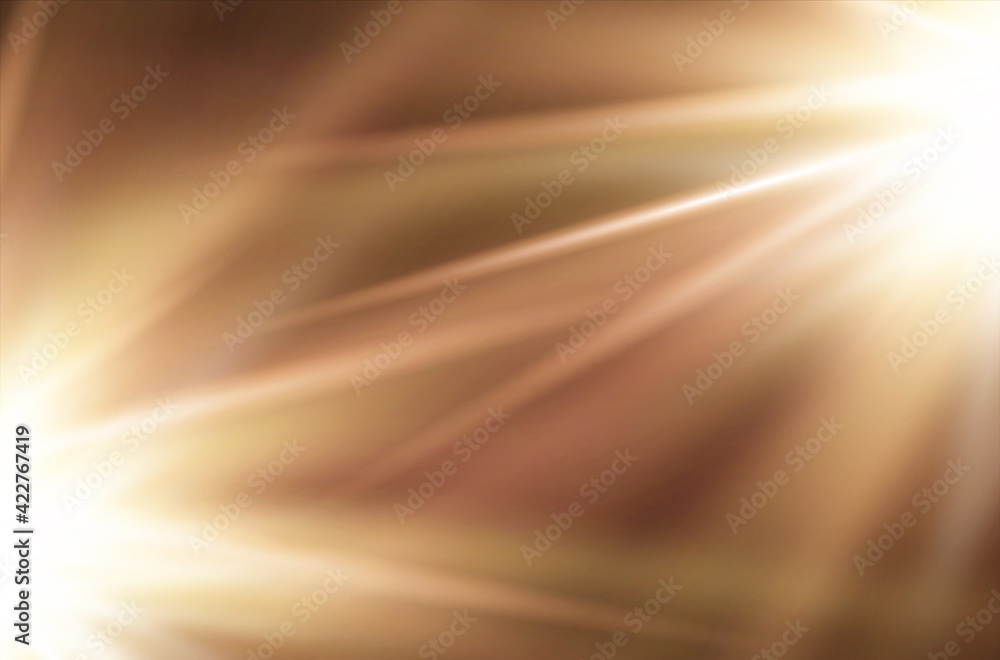 Poster abstract shiny golden background with light rays