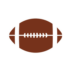 Vector pattern design oval ball in sports american football popular sport competition to find winner © anuwat