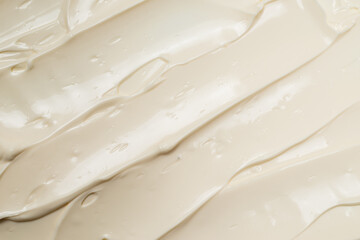 White whipped cream texture.