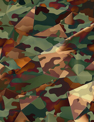 camouflage pattern, coloful background texture, fashion fabric, geometric print