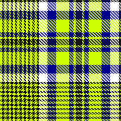 Yellow Ombre Plaid textured seamless pattern suitable for fashion textiles and graphics