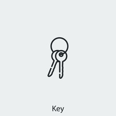 key icon vector sign symbol