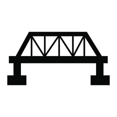 Bridge icon vector set. architecture illustration sign collection. construction symbol or logo.