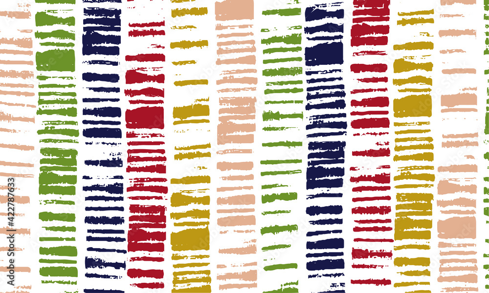 Aufkleber irregular texture composed of mulricolored geometric elements. colorful pattern. for use as backgrou