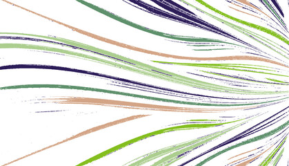 Colorful vector brush srokes texture. Distressed uneven background made of lines of different colors. Abstract distressed vector illustration. Overlay for interesting effect and depth. EPS10