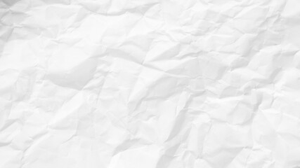 Naklejka premium White Paper Texture background. Crumpled white paper abstract shape background with space paper recycle for text