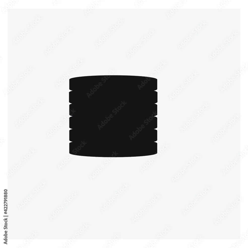 Poster coin vector icon. editable stroke. linear style sign for use on web design and mobile apps, logo. sy