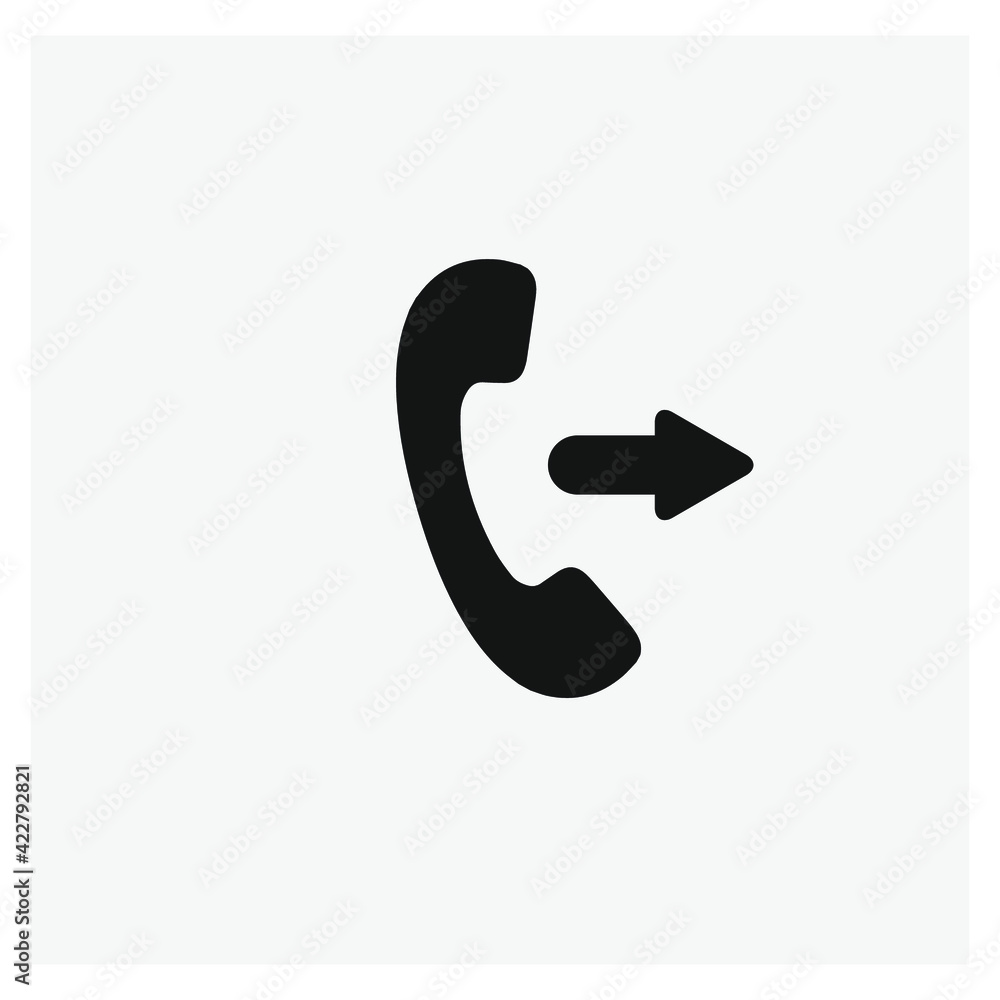 Poster phone vector icon. editable stroke. symbol in line art style for design, presentation, website or ap