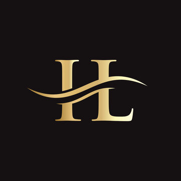 Initial linked letter IL logo design. Modern letter IL logo design vector with modern trendy