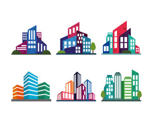 Obraz premium city architecture abstract