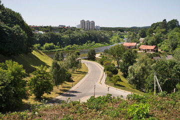 Fototapeta premium View of Grodno. Belarus