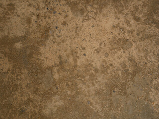 empty cement wall for background, dirty concrete floor
