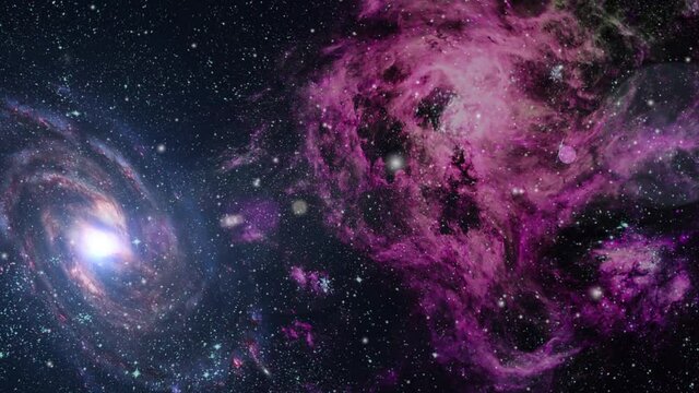 4k clouds of nebulae and galaxies reside in the universe.