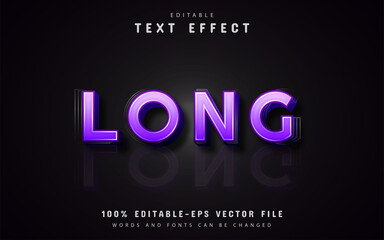 Fototapeta premium Long text effects