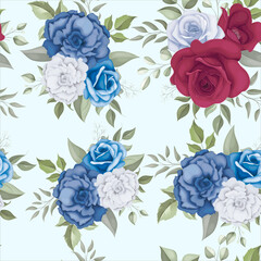 Beautiful floral seamless pattern 