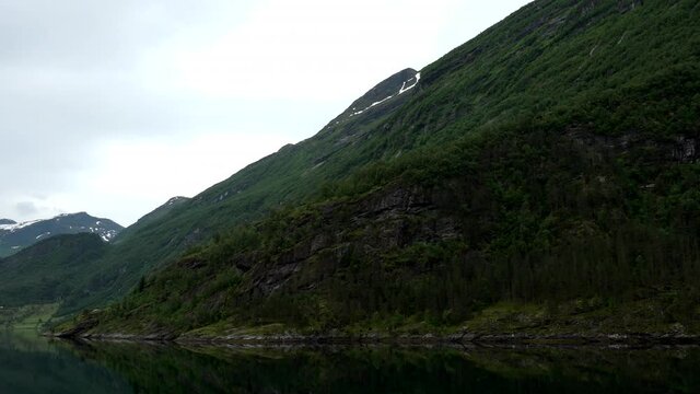 Fjords mountains