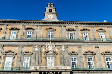 Fototapeta na wymiar Royal Palace of Naples (Palazzo Reale di Napoli), Italy