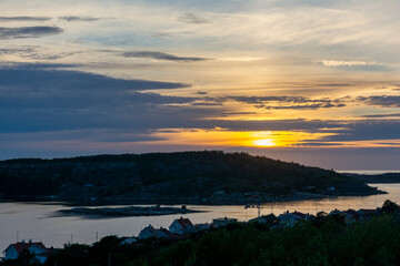 Sunset At Fjallbacka, Home To Ingrid Bergman.
