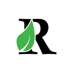 R Logo Template vector ico