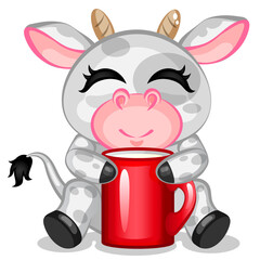 Cow hugs cup