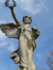 Statue dedicated to the war deads of Carpentras, Vaucluse, Provence, France