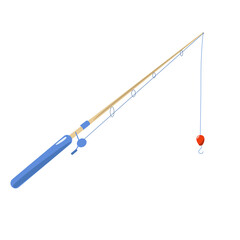 Fishing rod spinning for fishing