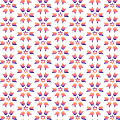 Beautiful abstract seamless colorful pattern. Use for greeting card, Cloth, Decoration invitation to a wedding, Birthday, Party and other Holidays. Arab, Indian ornament. Vector illustration. EPS 10