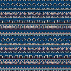 Nordic pattern illustration vector. New Year or winter design.  - 422826471