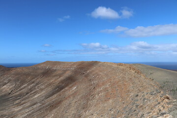 Caldera Blanca Lanzarote Îles Canaries Espagne