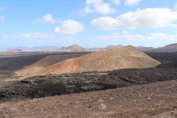 Caldera Blanca Lanzarote Îles Canaries Espagne