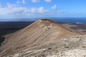 Caldera Blanca Lanzarote Îles Canaries Espagne