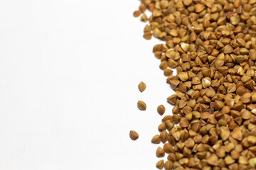 beautiful buckwheat background