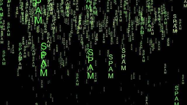Spam data code on the web