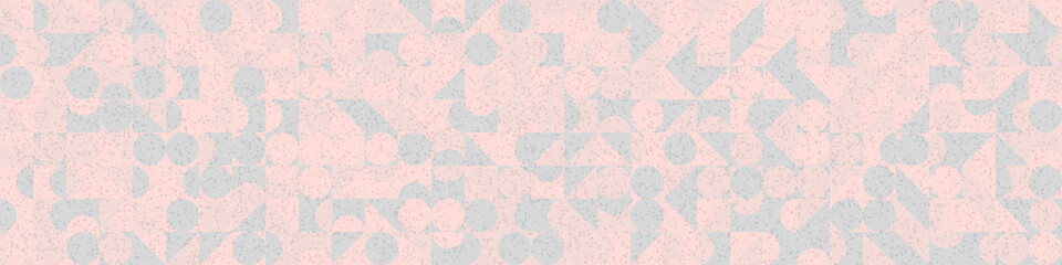 Fototapeta premium Abstract Geometric Pattern generative computational art illustration