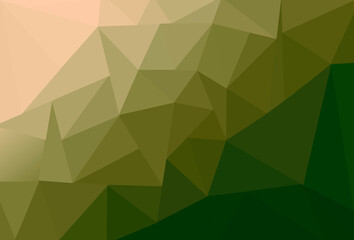 polygonal figures background with gradient colors