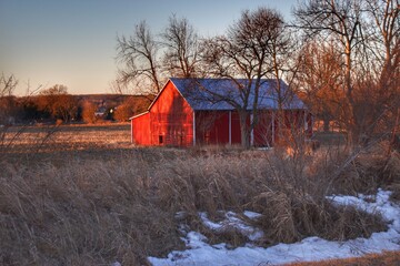Early Spring on Mt Morris Road © Sheryl L Sutter
