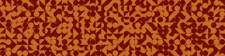 Abstract Geometric Pattern generative computational art illustration