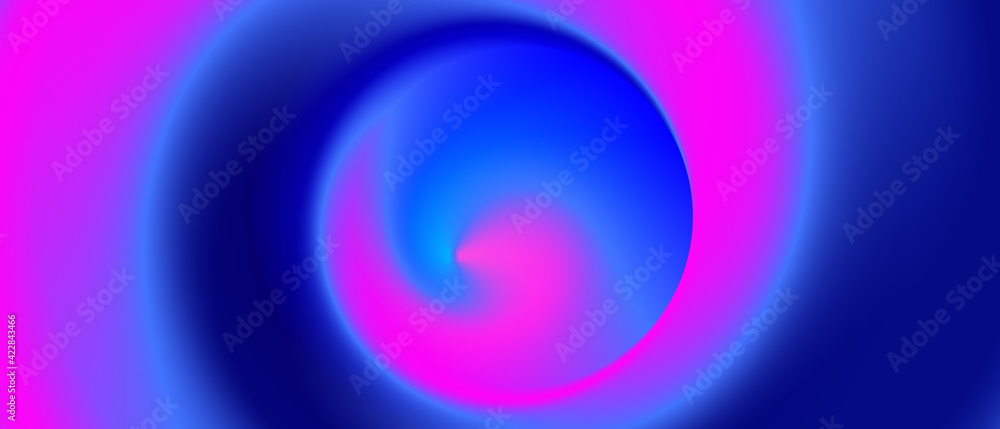 Poster abstract colorful radial gradient background. cool trendy circle abstraction. futuristic holographic