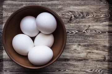 eggs in a bowl